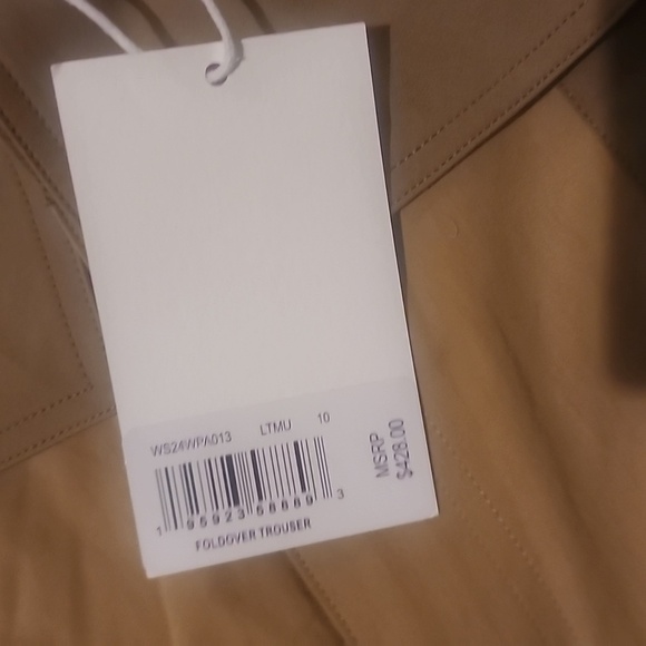 FRAME FOLDOVER TROUSER SIZE 10 CROPPED - Picture 6 of 6